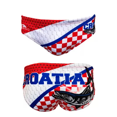 TURBO Men's Water Polo Swimsuit Croatia Barracuda