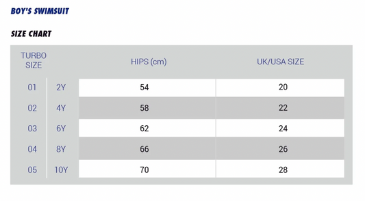 TURBO Boy's Water Polo Swimsuit Jeans Green