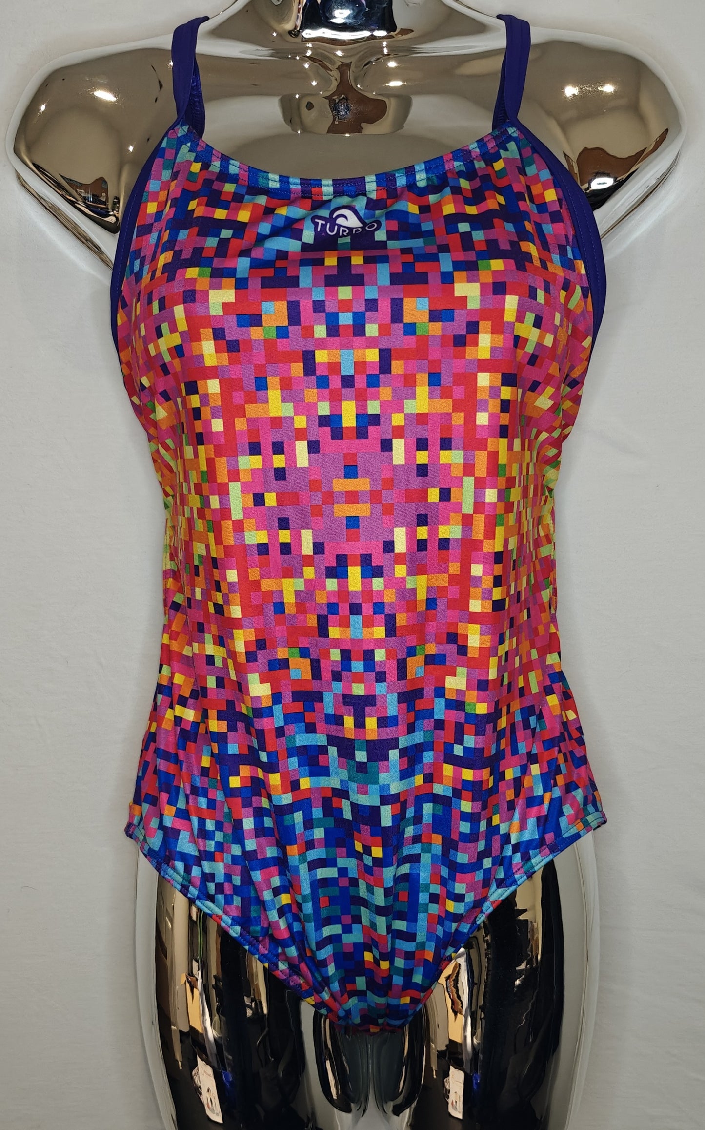 TURBO Women's Pro Racer Thin Strap Swimsuit