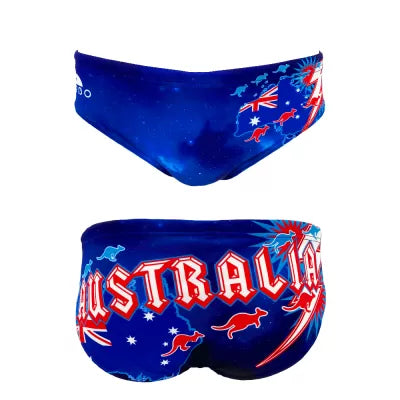 TURBO Men's Water Polo Swimsuit Australia Rock