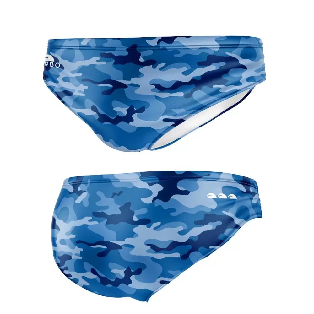 TURBO Men's Water Polo Swimsuit Graph Camo