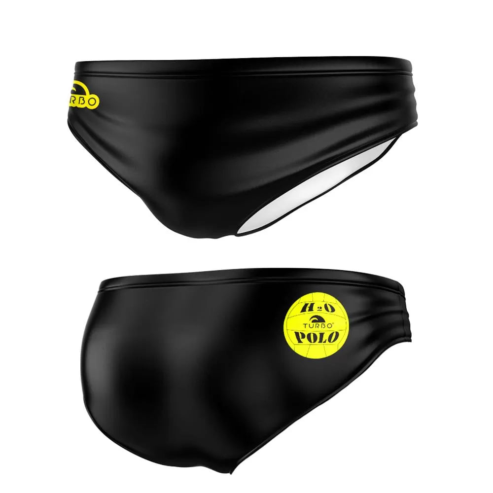 TURBO Men's Water Polo Swimsuit H2O Black