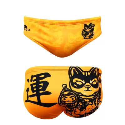 TURBO Men's Water Polo Swimsuit Lucky Cat