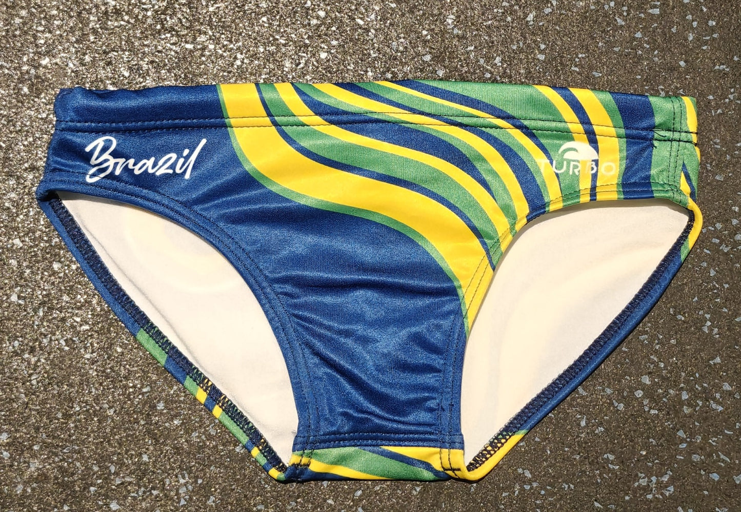 TURBO Men's Water Polo Swimsuit Brazil