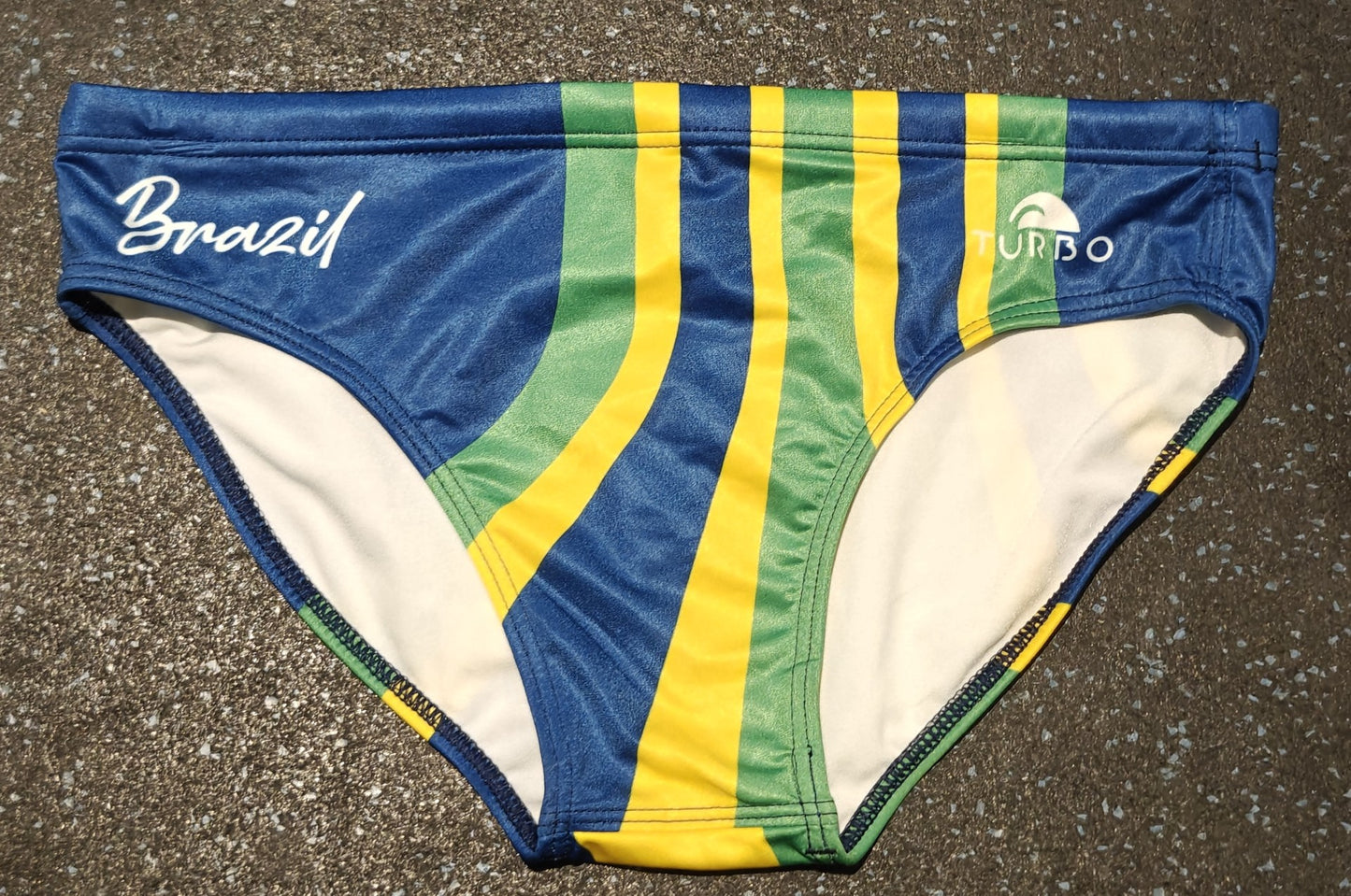 TURBO Men's Water Polo Swimsuit Brazil