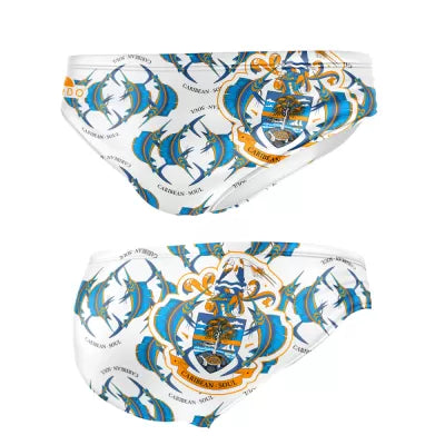 TURBO Men's Water Polo Swimsuit Caribean-Soul