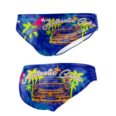 TURBO Men's Water Polo Swimsuit Cuba Island
